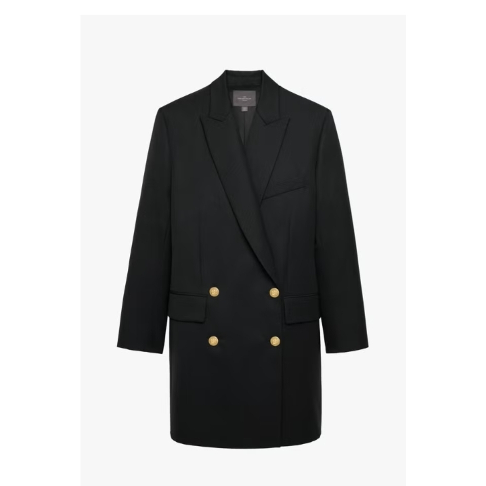 Zara Stefano Pilati 100% Wool Frank Coat - Picture 3 of 4